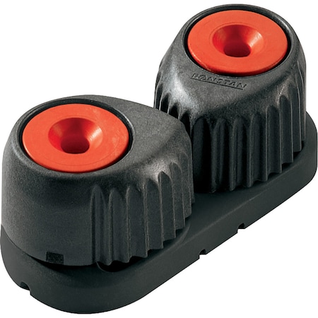 RONSTAN Small Alloy Cam Cleat Red, Black Base RF5500R
